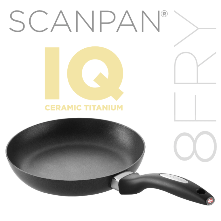 ScanPan IQ 8″ Ceramic Titanium Fry Pan The Jazz Chef