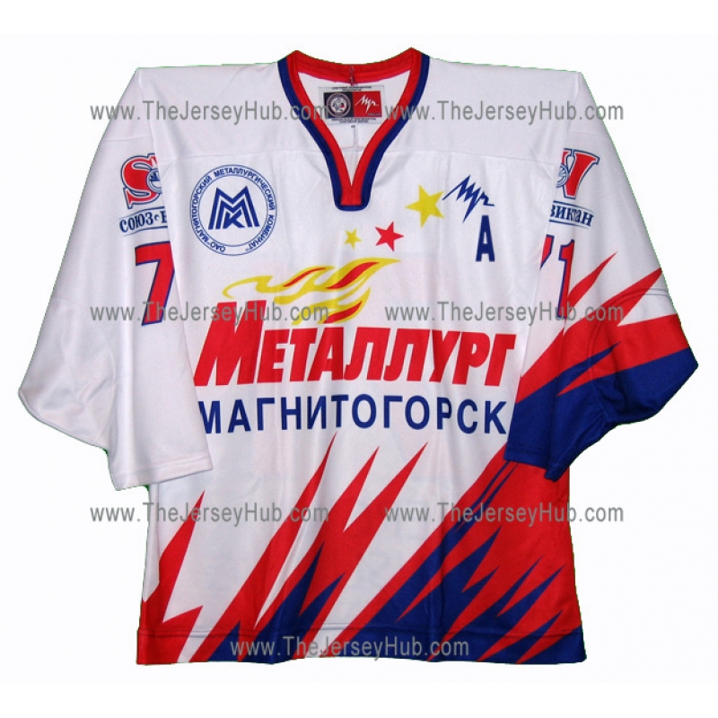 Metallurg Magnitogorsk 200506 Russian Hockey Jersey Malkin Light