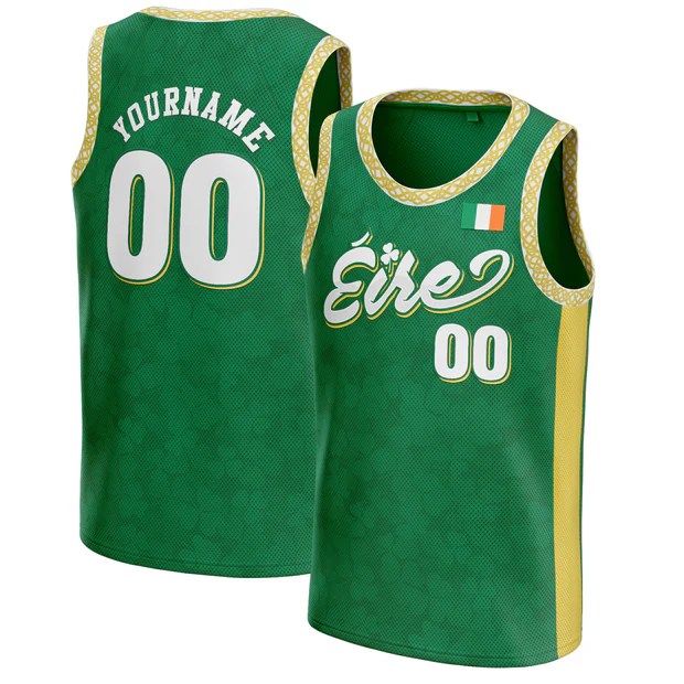 Ireland Custom Basketball Jersey The Jersey Nation