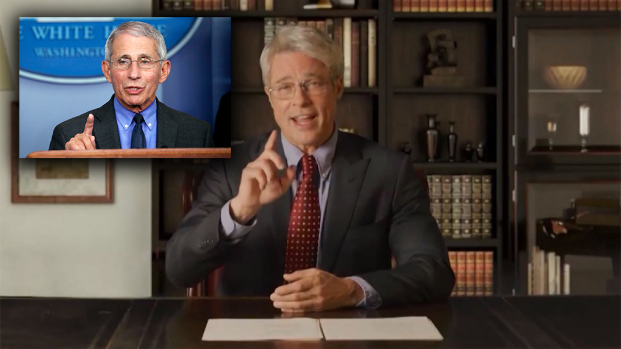 Brad Pitt Playing Dr Fauci On Snl Is The Soft Porn Women Deserve During Lockdown The Jest