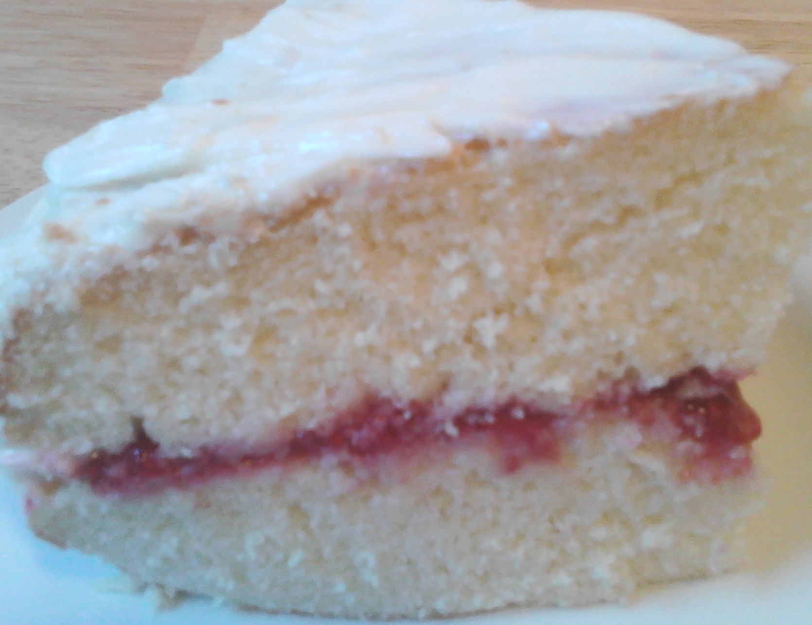 Raspberry Jam Cake