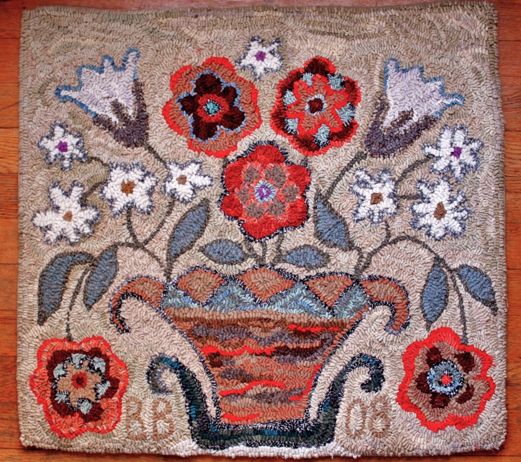 Hooked Rug jigsaw puzzle in Handmade puzzles on