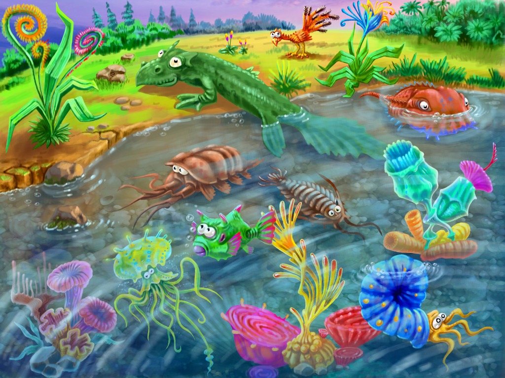 Underwater Creatures jigsaw puzzle in Kids Puzzles puzzles on