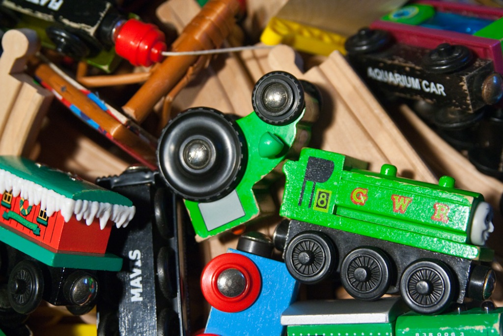 Toy Box jigsaw puzzle in Macro puzzles on