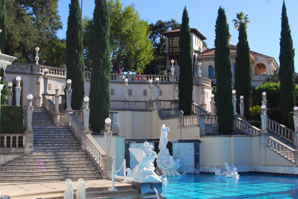 Hearst Castle, California jigsaw puzzle in Puzzle of the Day puzzles on