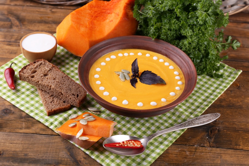 Pumpkin Soup jigsaw puzzle in Fruits & Veggies puzzles on