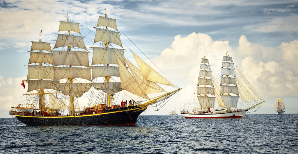 Tall Ships jigsaw puzzle in Puzzle of the Day puzzles on