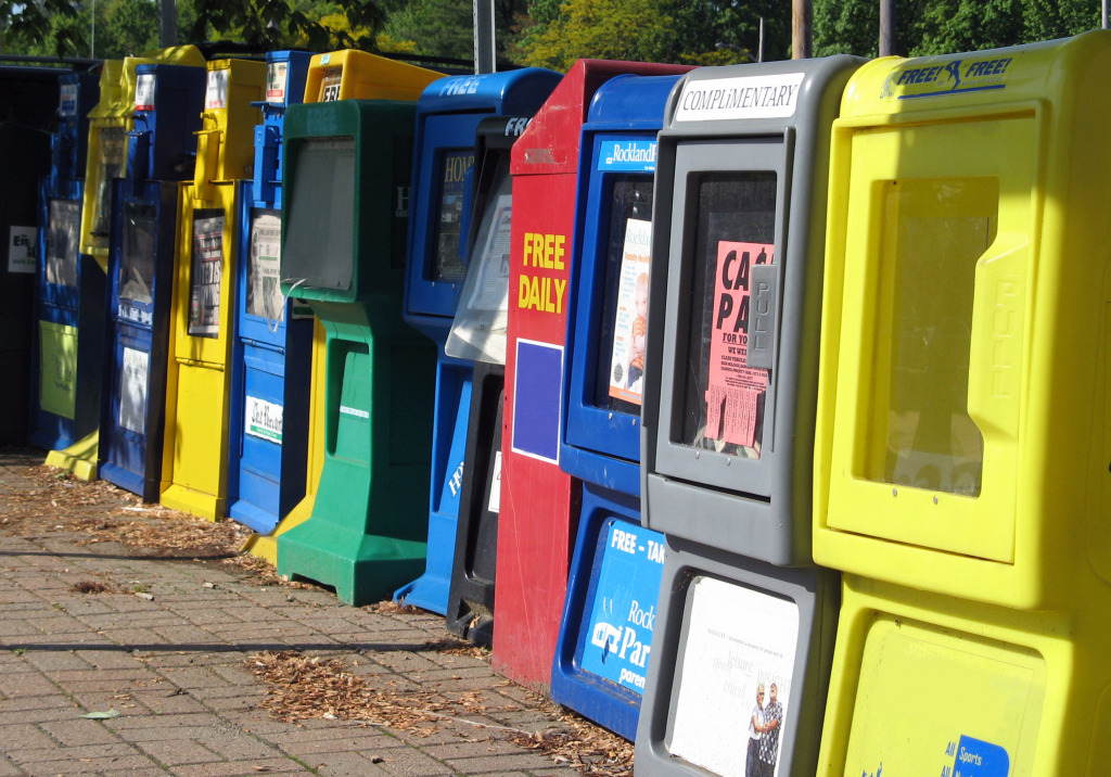 Periodical Vending Machines jigsaw puzzle in Puzzle of the Day puzzles