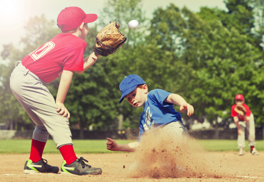 Sliding into Base jigsaw puzzle in Puzzle of the Day puzzles on