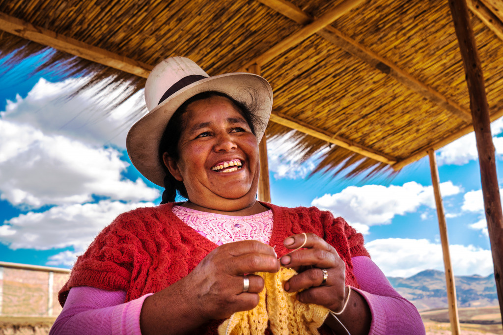 Peruvian Woman jigsaw puzzle in People puzzles on