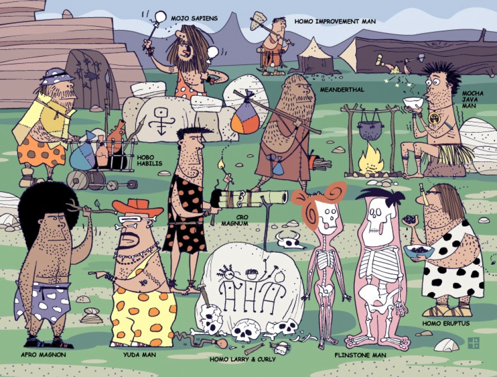 Humans Past Without a Future jigsaw puzzle in terry colon