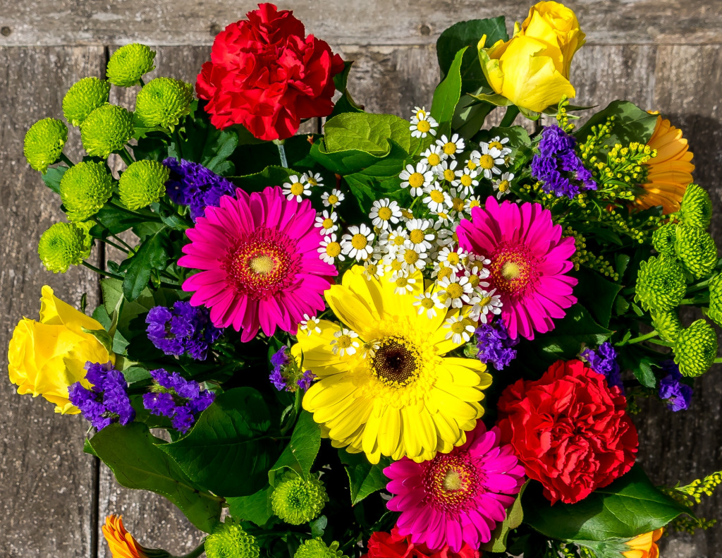 Colorful Spring Flowers jigsaw puzzle in Flowers puzzles on