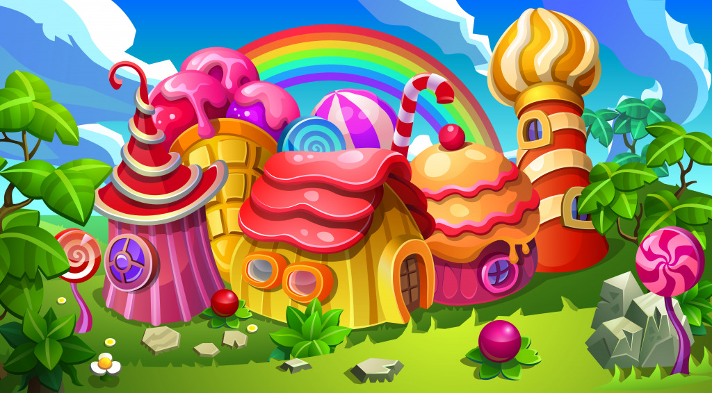 Candy Castle Puzzle en Châteaux puzzles sur