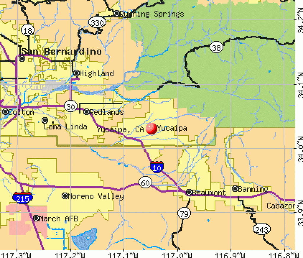 Yucaipa Map jigsaw puzzle in Shawn Singfield puzzles on