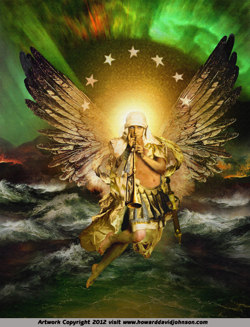 The Archangel Gabriel The Johnson Galleries Reprint 025