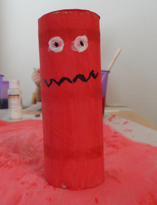 Toilet Paper Roll Robot Craft The Joys of Boys