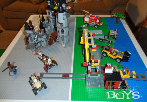 How to Make an Easy Lego Table The Joys of Boys