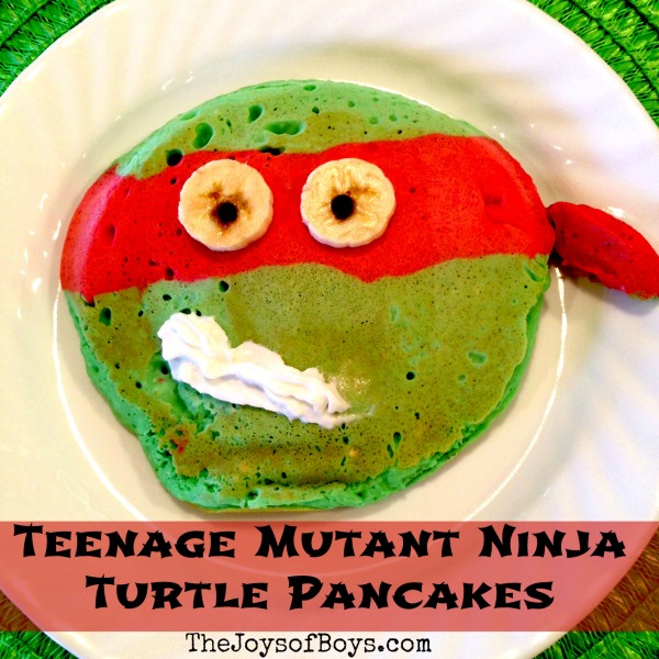 Teenage Mutant Ninja Turtles Pancakes The Joys of Boys