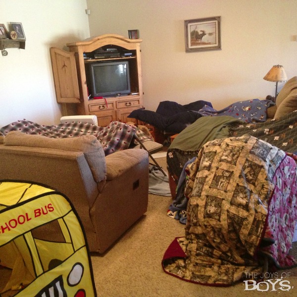 Tips for Building the Best Blanket Fort The Joys of Boys
