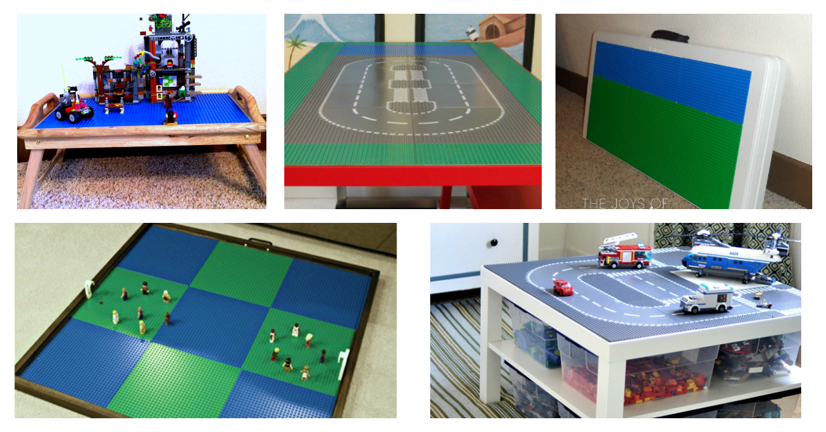 25 DIY LEGO Tables the Entire Family Will Love