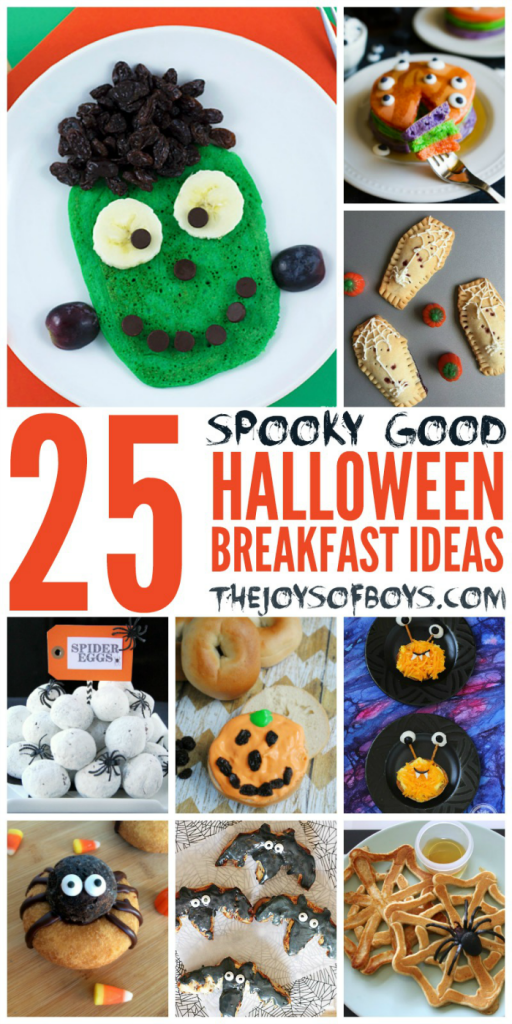 SpookyGood Halloween Breakfast Ideas The Joys of Boys