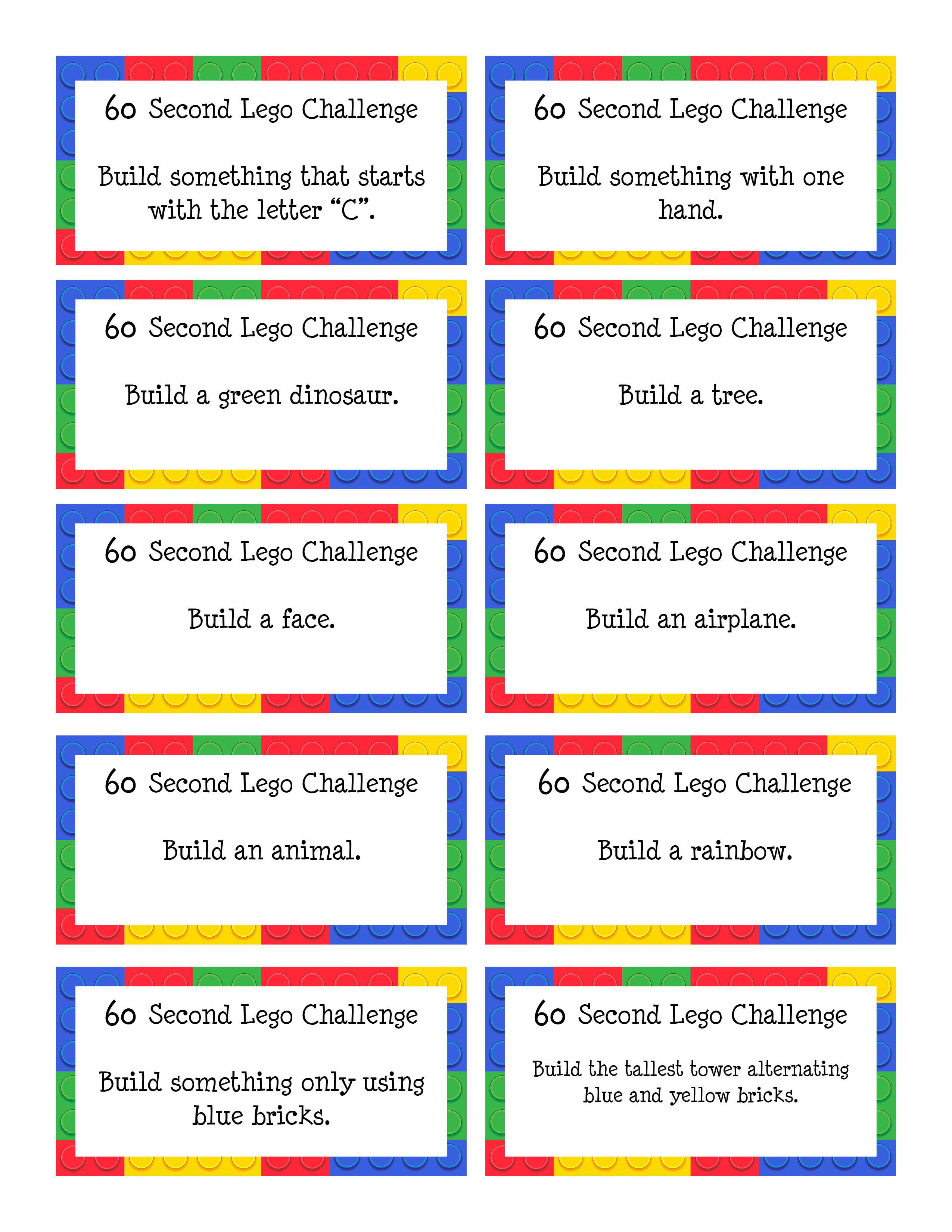 LEGO Fun August MiniDates for Mother and Son The Joys of Boys