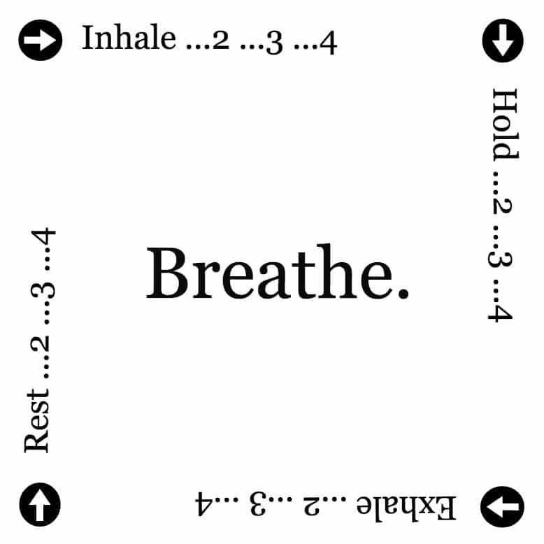 How To Do Square Breathing (The 4x4 Box Method) The Joy Within