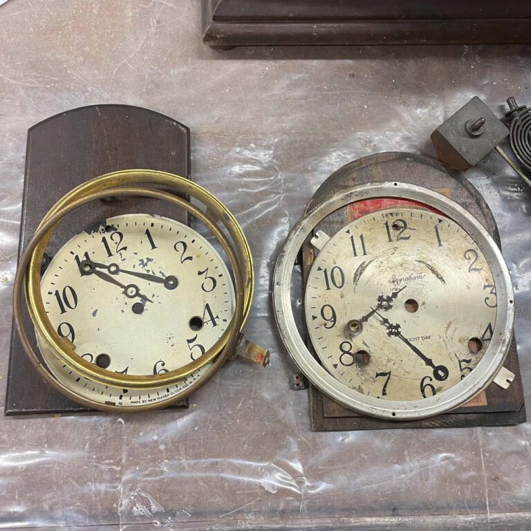 Repurposing an Empty Clock Case The Junk Parlor