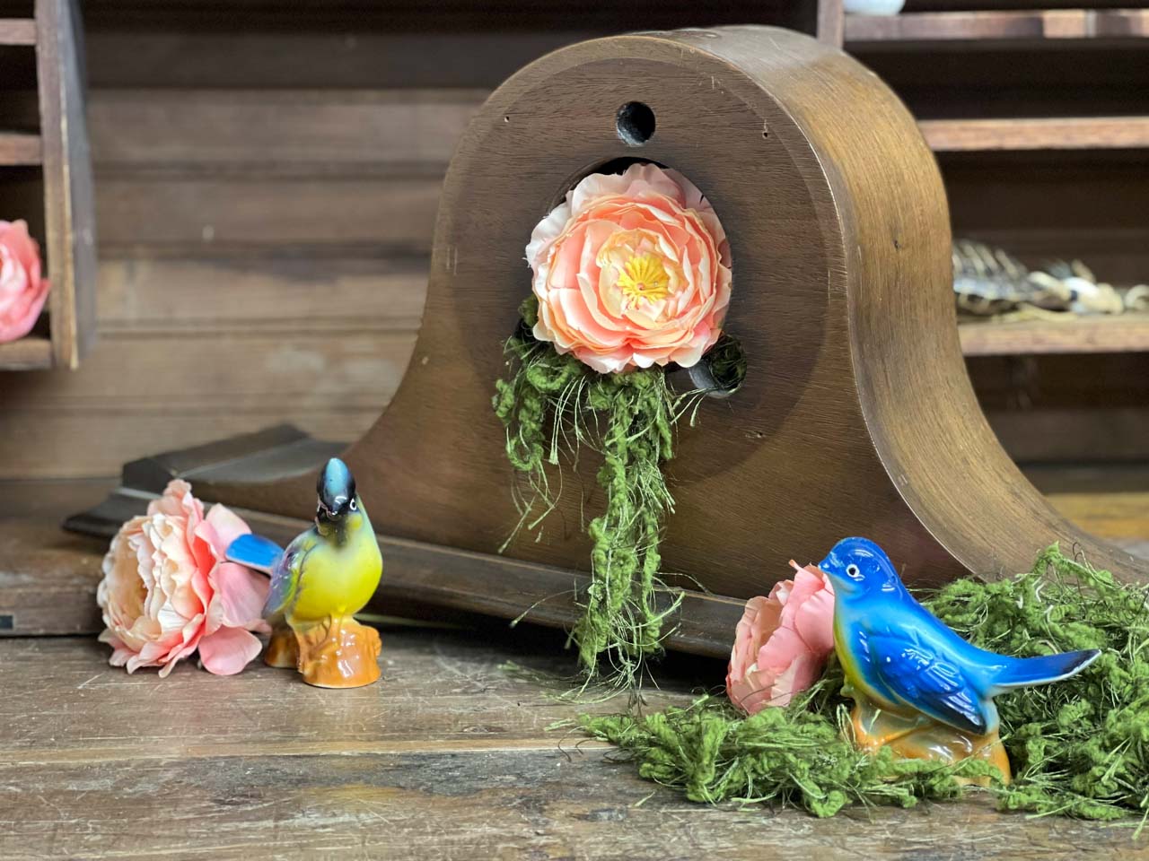 Repurposing an Empty Clock Case The Junk Parlor