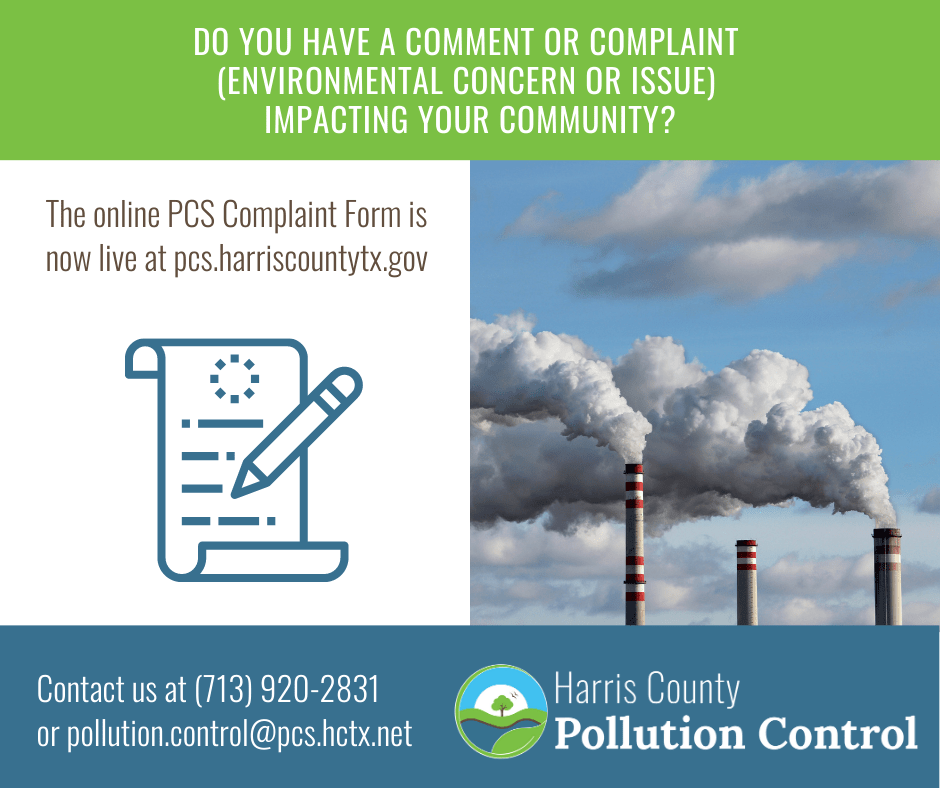 HARRIS COUNTY POLLUTION CONTROL SERVICES INCREASES POSTWINTER STORM