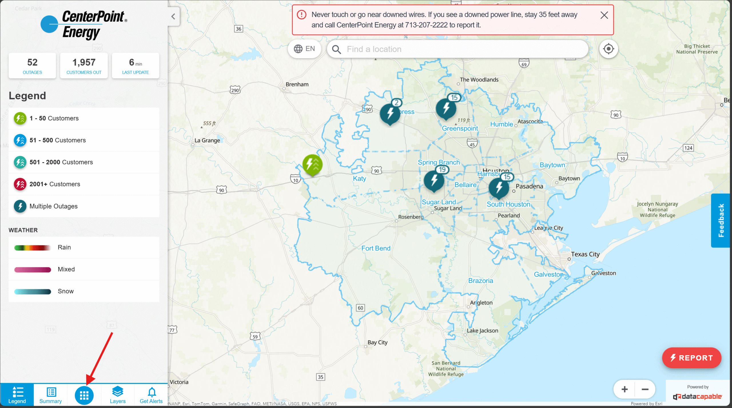 How to track your power outage with CenterPoint’s Outage Tracker (Texas