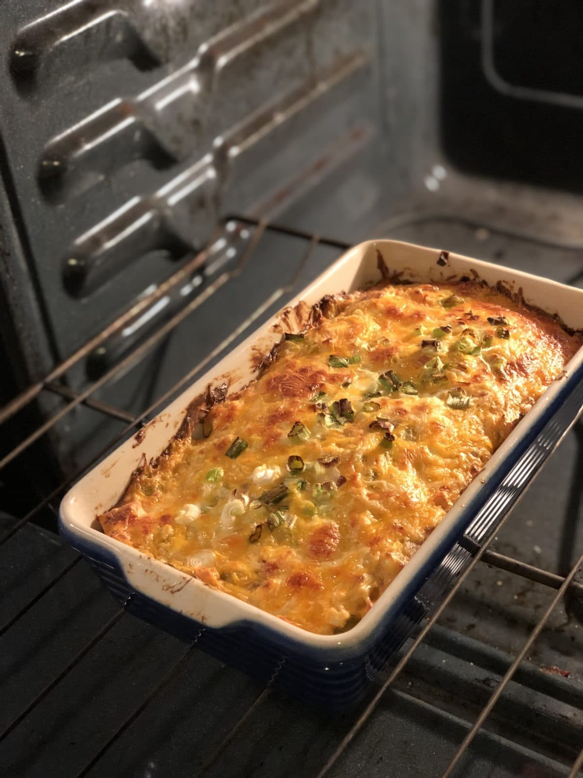 Buffalo Chicken Cauliflower Bake The Kellie Kitchen