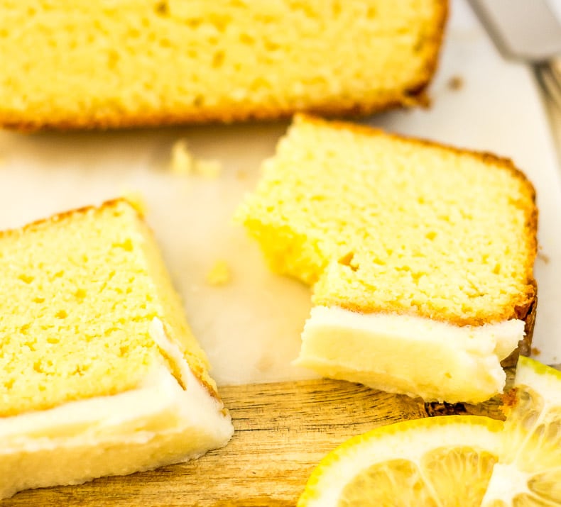 Keto Lemon Pound Cake Starbucks Copycat Lemon Loaf