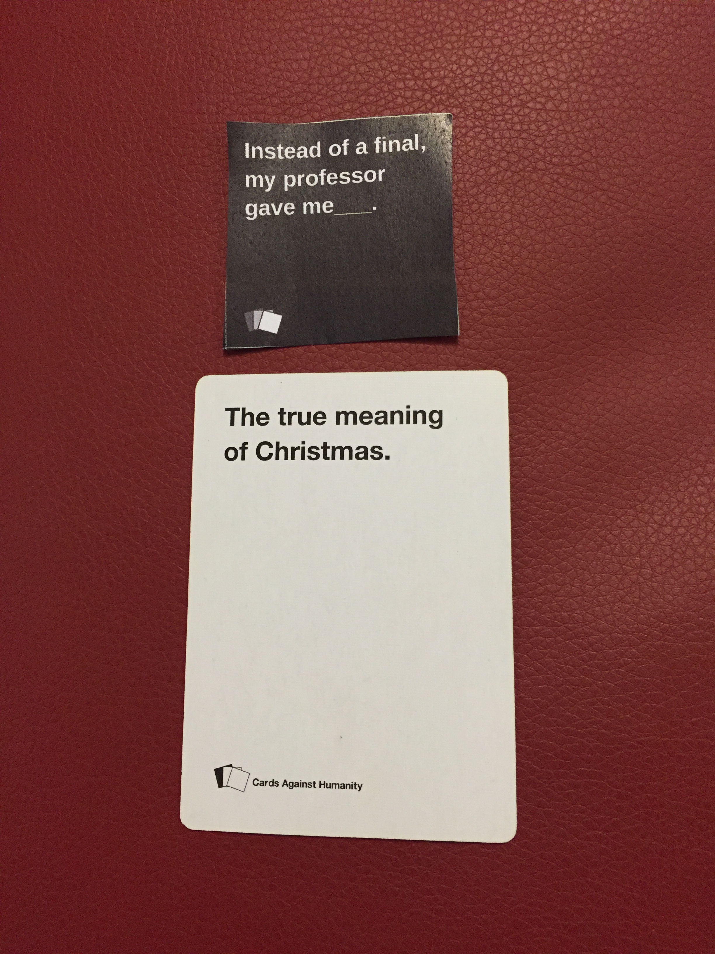 Cards Against Humanity 2023 Holiday Kenyon Cards Against Humanity: Finals And Holiday Cheer Expansion « The Kenyon Thrill