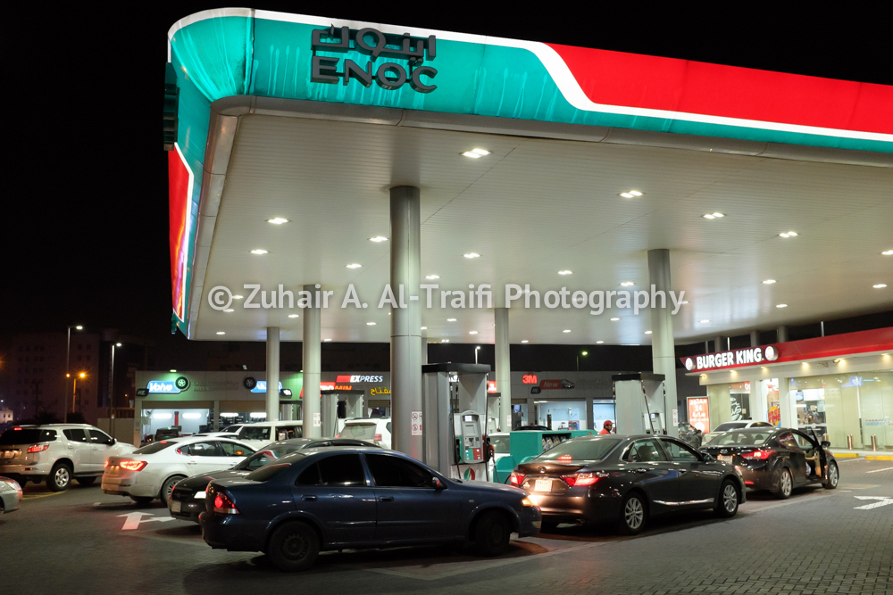 Busy Gas Stations in Saudi Arabia Zuhair AlTraifi