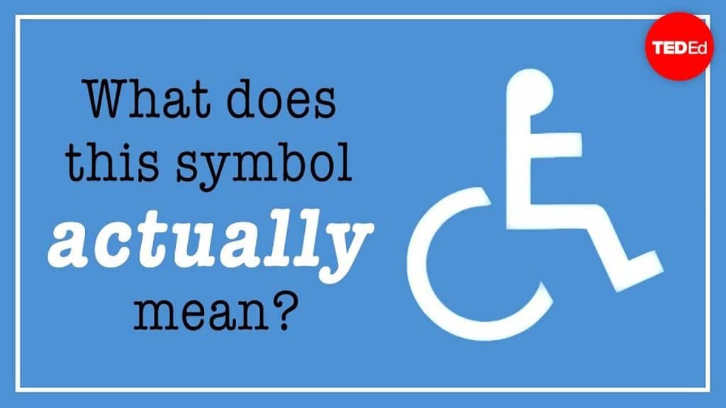 What does the wheelchair symbol actually mean? The Kid Should See This
