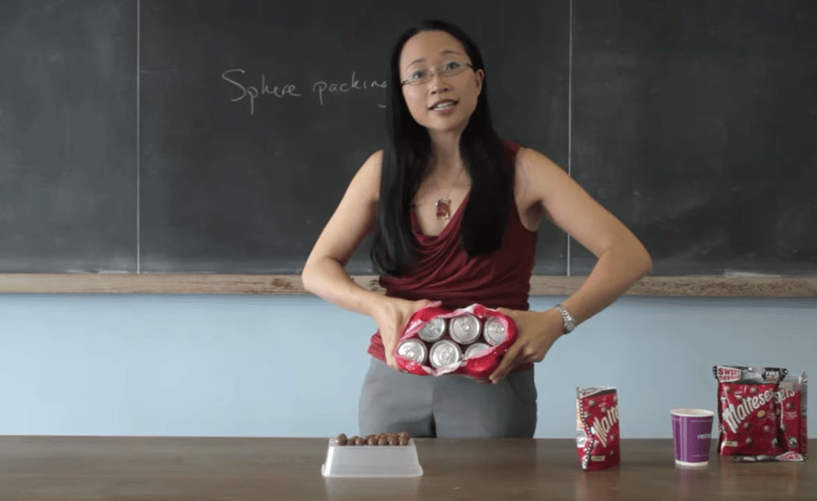 The SpherePacking Problem The Kid Should See This