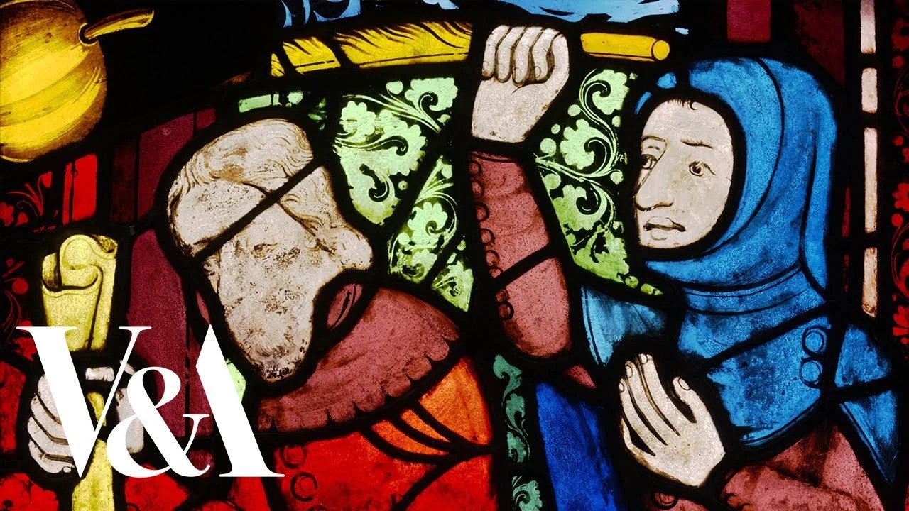 How are medieval stained glass windows made? The Kid Should See This
