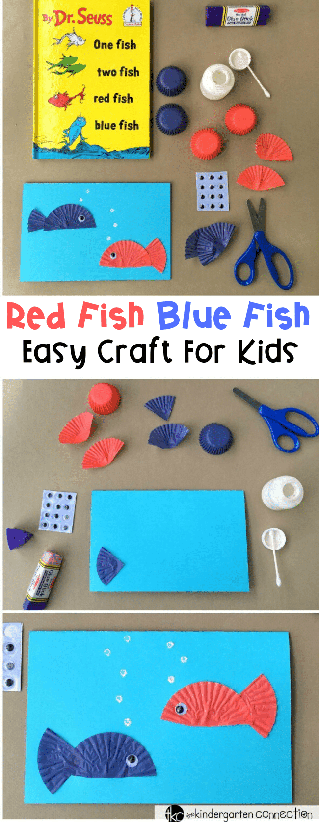 One Fish Two Fish Red Fish Blue Fish Activities For Preschool
