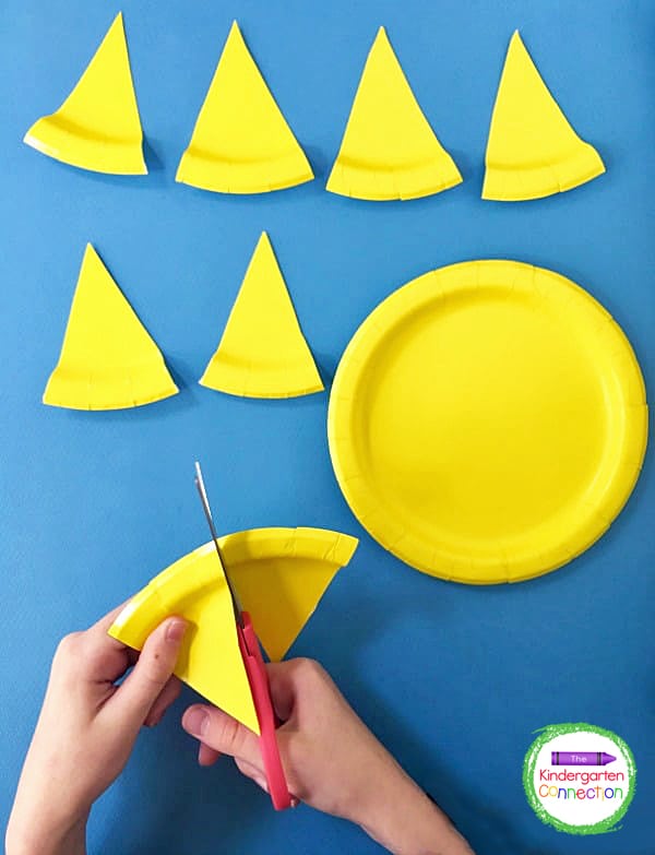 Paper Plate Sun Craft The Kindergarten Connection