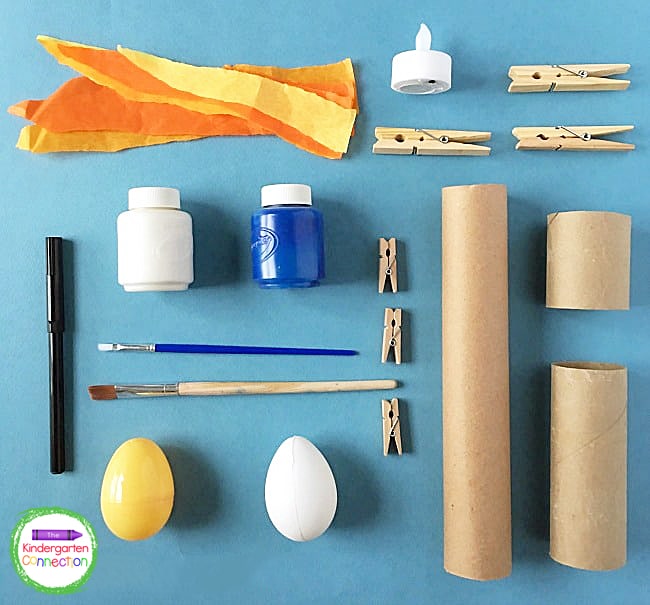 Simple Rocket Space Craft for Kids Using Recycled Materials