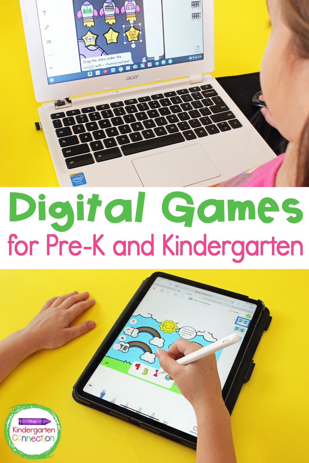 Digital Games for PreK and Kindergarten Distance Learning