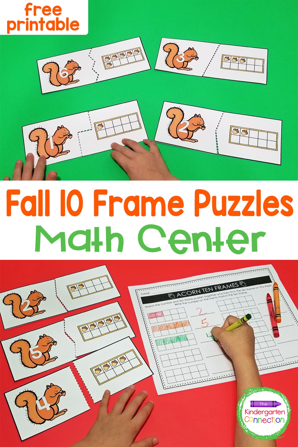free printable number puzzles for kindergarten printable number
