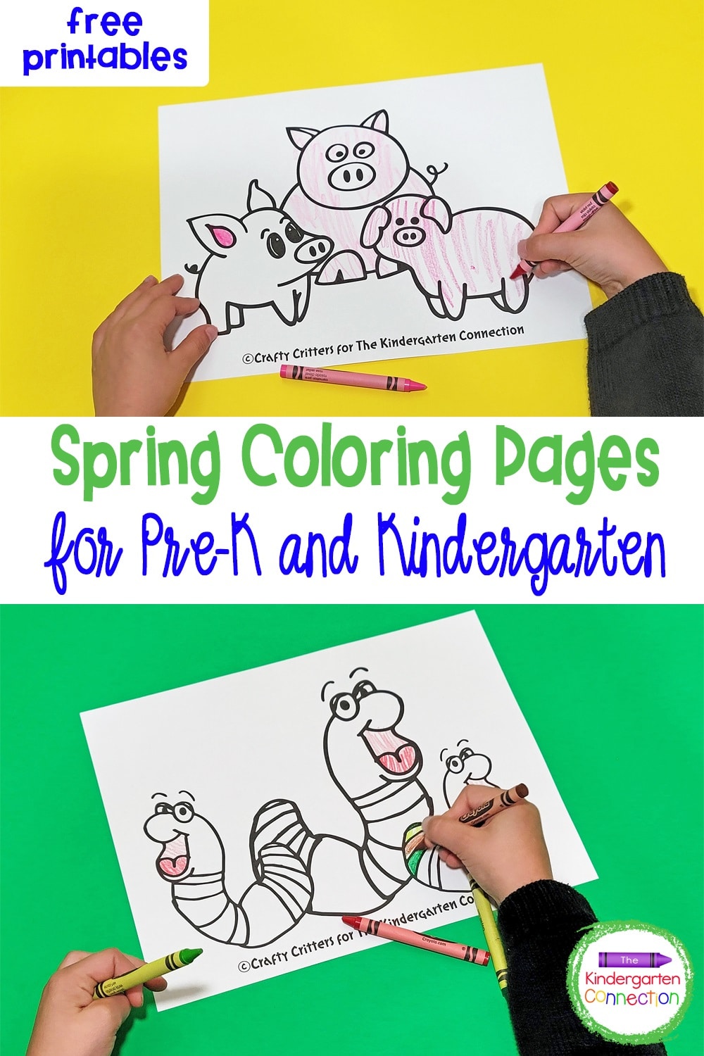 Kindergarten Coloring Pages Spring