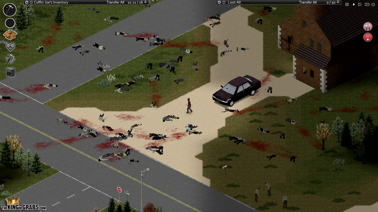 Project Zomboid, PC The King of Grabs