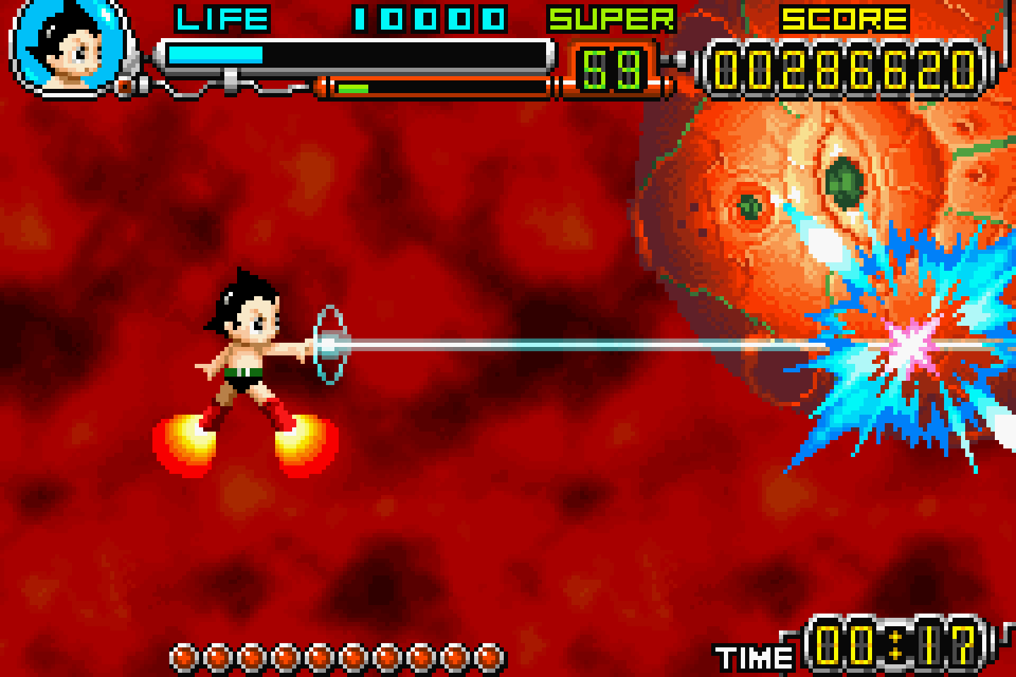 Astro Boy Omega Factor, Game Boy Advance The King of Grabs