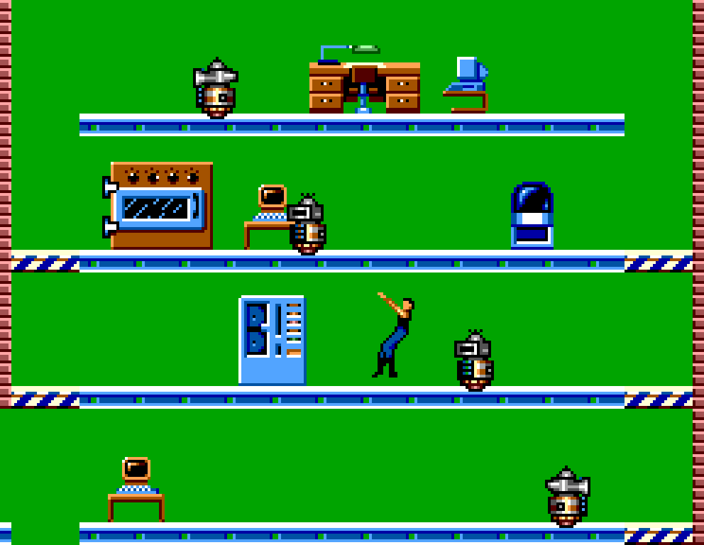 Impossible Mission, Sega Master System The King of Grabs