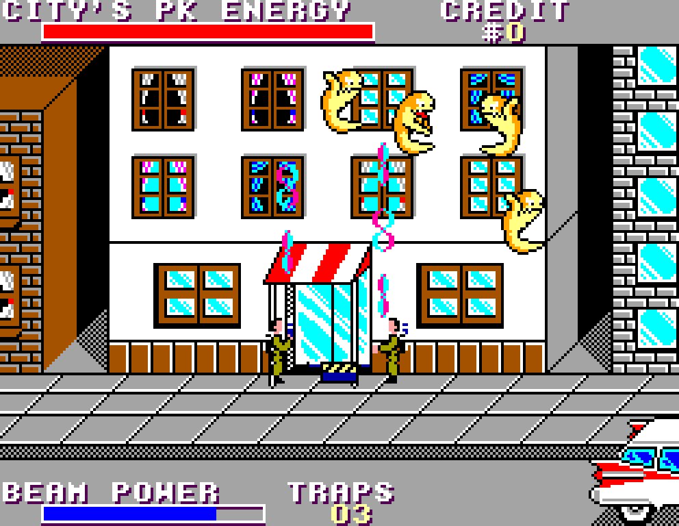 Ghostbusters, Sega Master System The King of Grabs