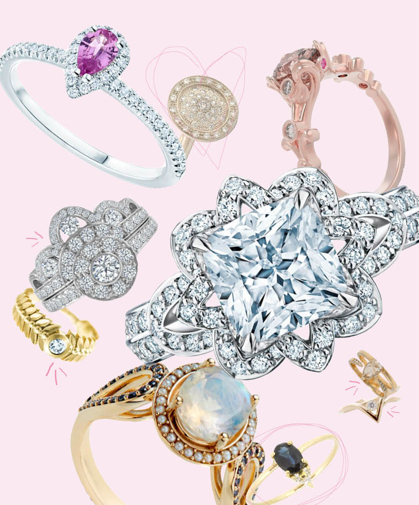 Unique Engagement Rings Created by Canadian Jewellery Designers