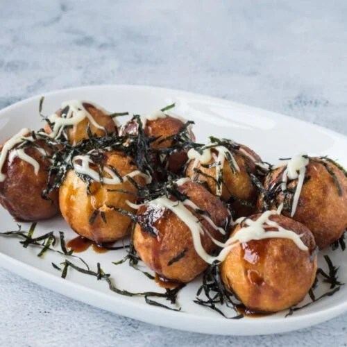 Takoyaki Recipe (Japanese Octopus Balls) The Kitchen Community